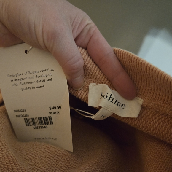 NWT Bohme Tie Back Crewneck - Picture 8 of 8